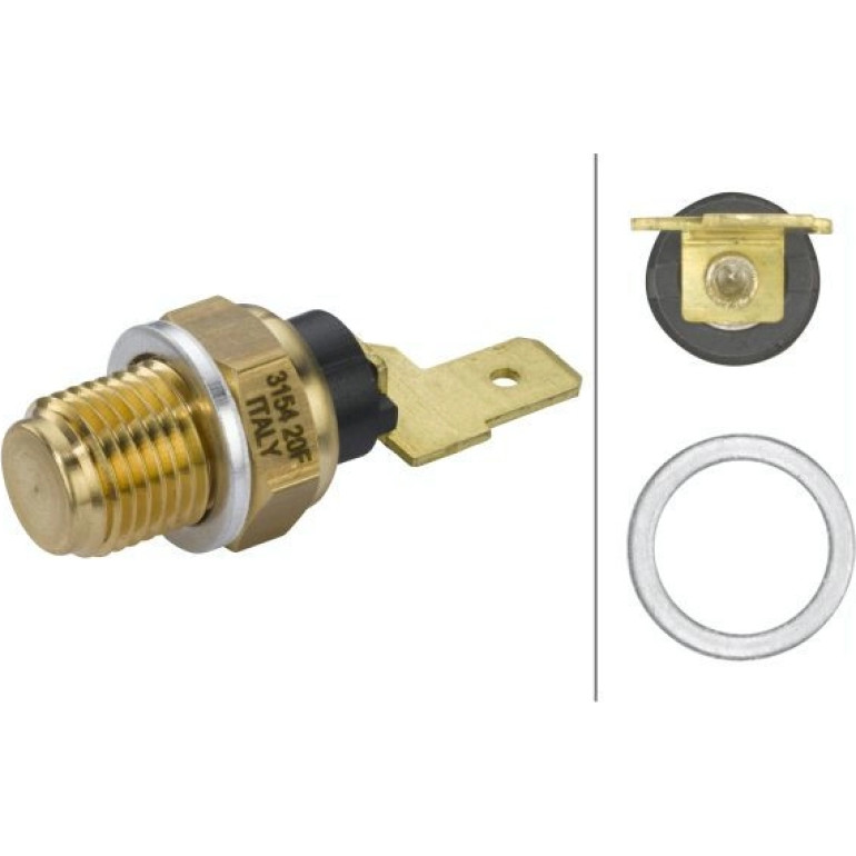 HELLA Sensor, Öltemperatur 6PT 009 107-691 HELLA Sensor, Öltemperatur 6PT 009 107-691