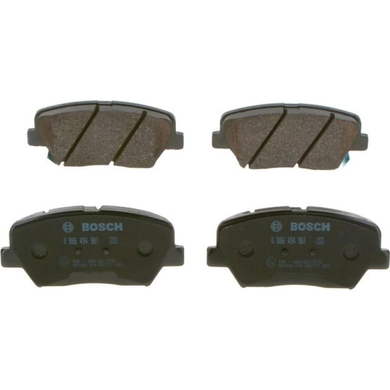 Bremsklötze Premium 0 986 494 981 Bremsklötze Premium 0 986 494 981