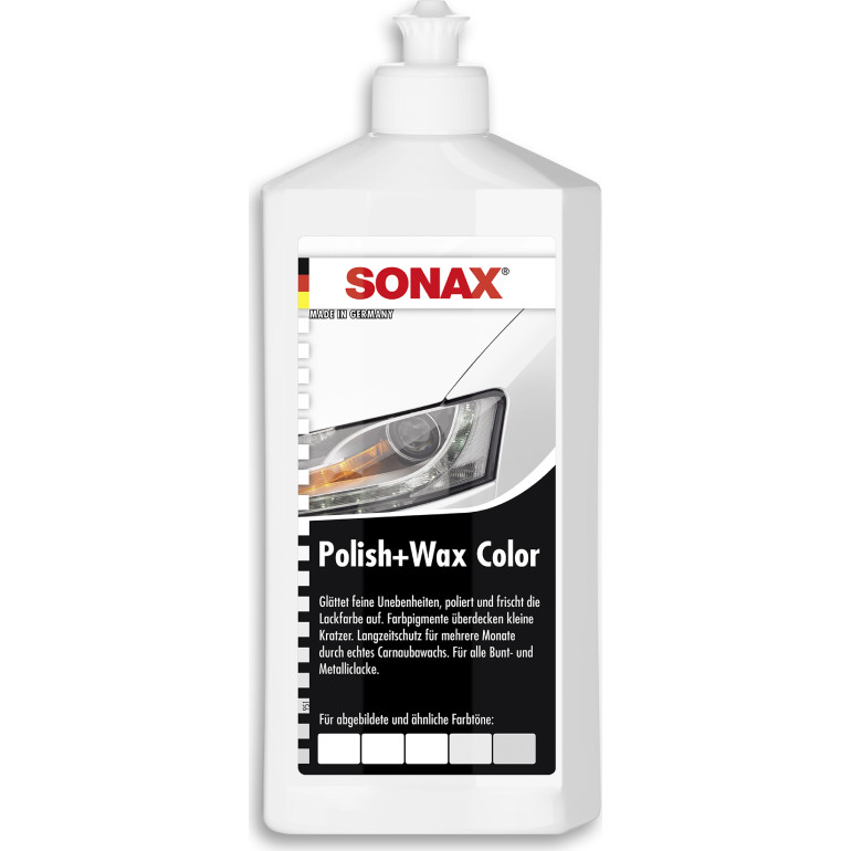 Sonax Polish&Wax Color weiß 500ml NanoPro 02960000