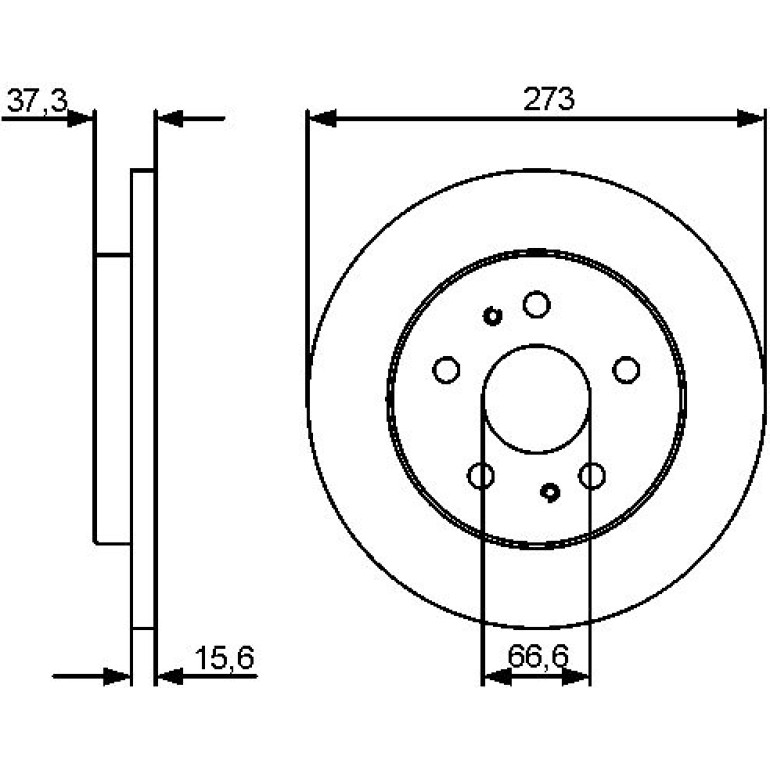 Bremsscheibe 0 986 479 432 Bremsscheibe 0 986 479 432