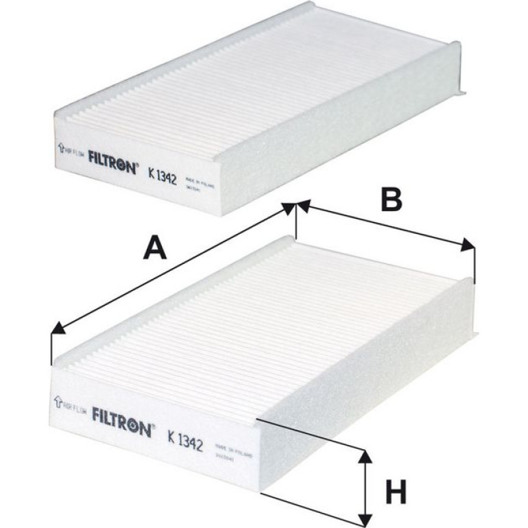 FILTRON Filter, Innenraumluft K 1342-2x FILTRON Filter, Innenraumluft K 1342-2x