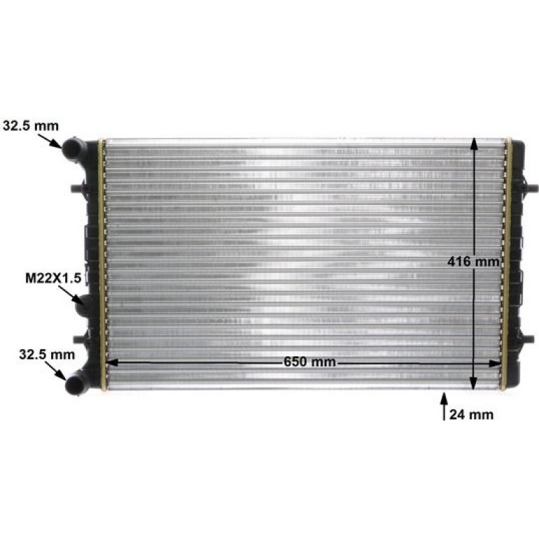 Kühler, Motorkühlung CR 368 001S Kühler, Motorkühlung CR 368 001S