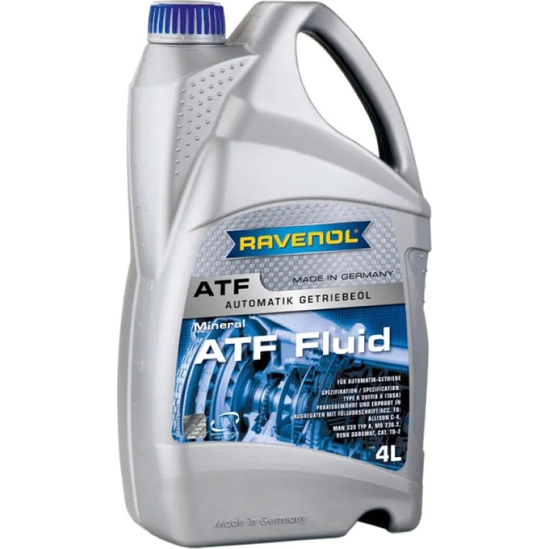 RAVENOL ATF Fluid (Type A Suffix A) 4 Liter 1213101-004-01-999
