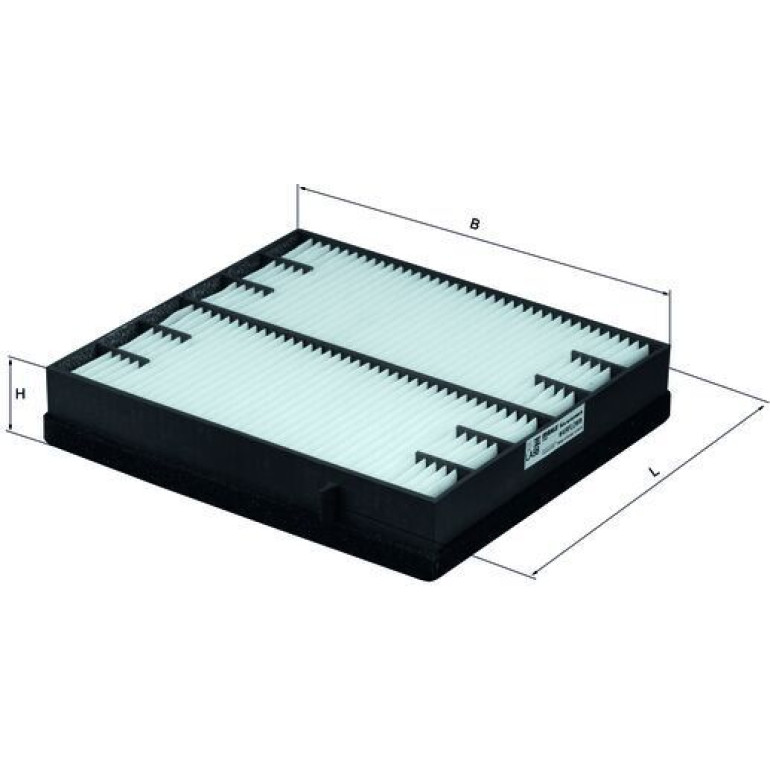 MAHLE Filter, Innenraumluft LA 98 MAHLE Filter, Innenraumluft LA 98