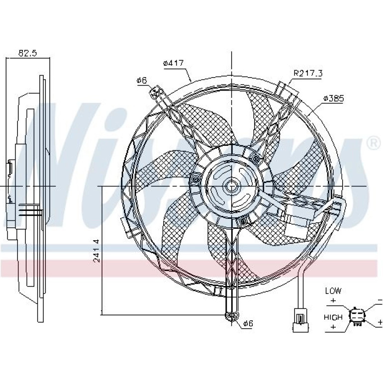 Kühlerlüfter PKW 85945 Kühlerlüfter PKW 85945