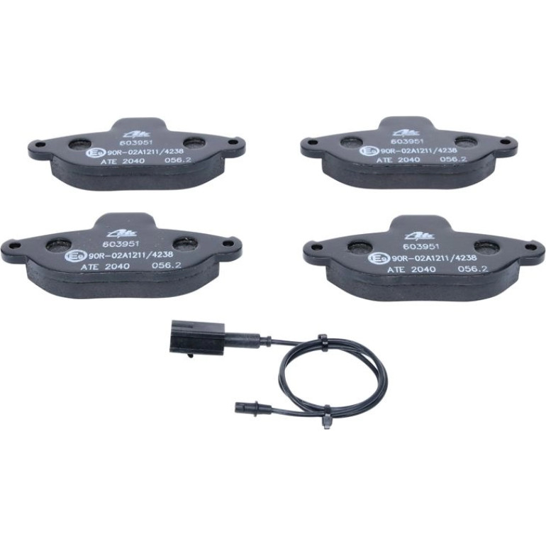 Bremsbelagsatz Fiat P. Punto 1.1-1.2/1.7D 93-03 13.0460-3951.2 Bremsbelagsatz Fiat P. Punto 1.1-1.2/1.7D 93-03 13.0460-3951.2