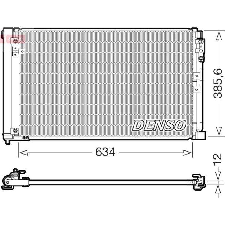 DENSO Kondensator, Klimaanlage DCN46038 DENSO Kondensator, Klimaanlage DCN46038