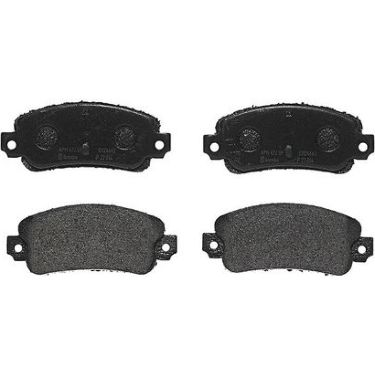 BREMBO Bremsbelagsatz, Scheibenbremse P 23 014 BREMBO Bremsbelagsatz, Scheibenbremse P 23 014