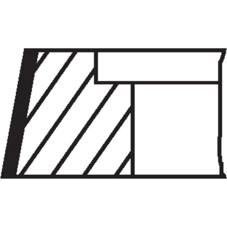 MAHLE Kolbenringsatz 640 RS 00115 0N0 MAHLE Kolbenringsatz 640 RS 00115 0N0