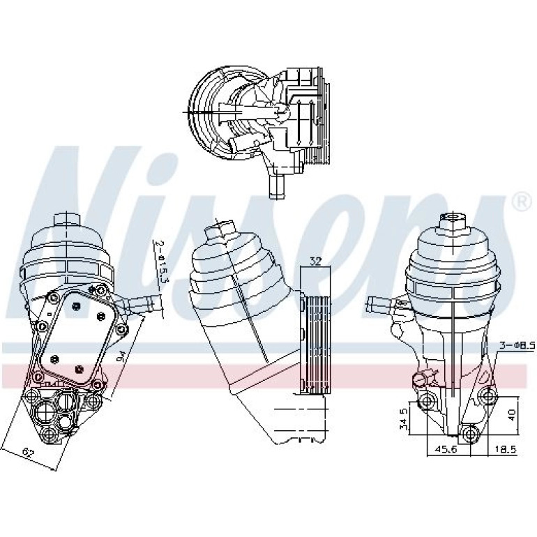 Ölkühler PKW 91320