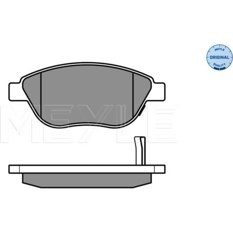 MEYLE Bremsbelagsatz Opel Corsa D 1.3Cdti 06- Mit Sensor 025 239 8119/W MEYLE Bremsbelagsatz Opel Corsa D 1.3Cdti 06- Mit Sensor 025 239 8119/W