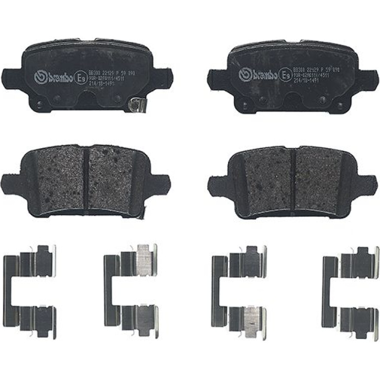BREMBO Bremsklötze HA P 59 090 BREMBO Bremsklötze HA P 59 090