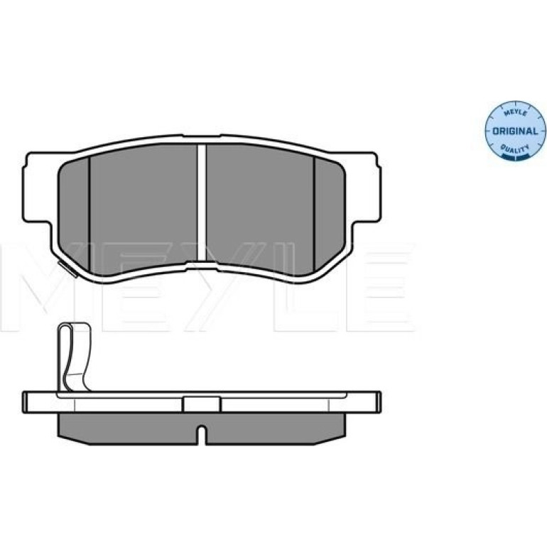 Bremsbelagsatz Hyundai T. Sonata 98- Mit Sensor 025 235 4314/W Bremsbelagsatz Hyundai T. Sonata 98- Mit Sensor 025 235 4314/W