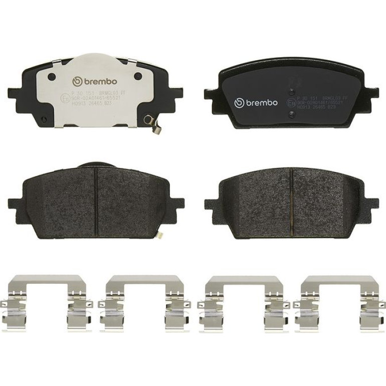 BREMBO Bremsbelagsatz, Scheibenbremse P 30 151 BREMBO Bremsbelagsatz, Scheibenbremse P 30 151