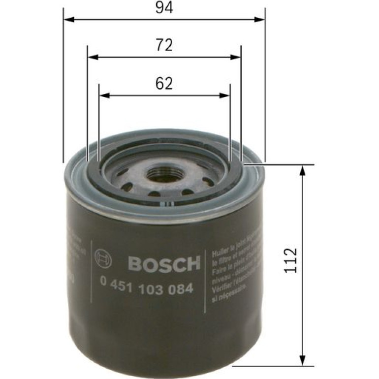 Ölfilter 0 451 103 084 Ölfilter 0 451 103 084