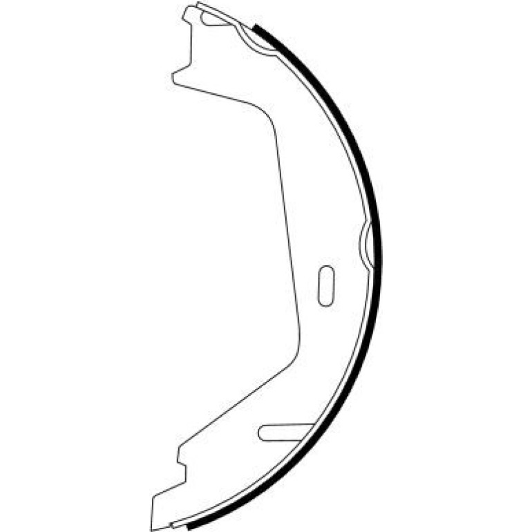 Handbremsbacken Volvo S60/S80/V70/Xc70/Xc90 91062300 Handbremsbacken Volvo S60/S80/V70/Xc70/Xc90 91062300