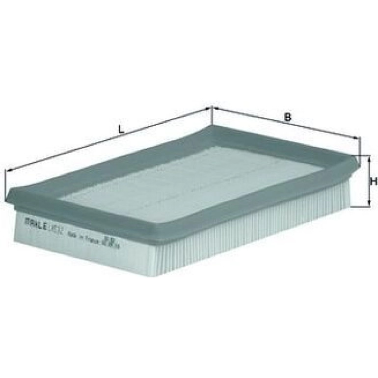 MAHLE Luftfilter LX 532 MAHLE Luftfilter LX 532