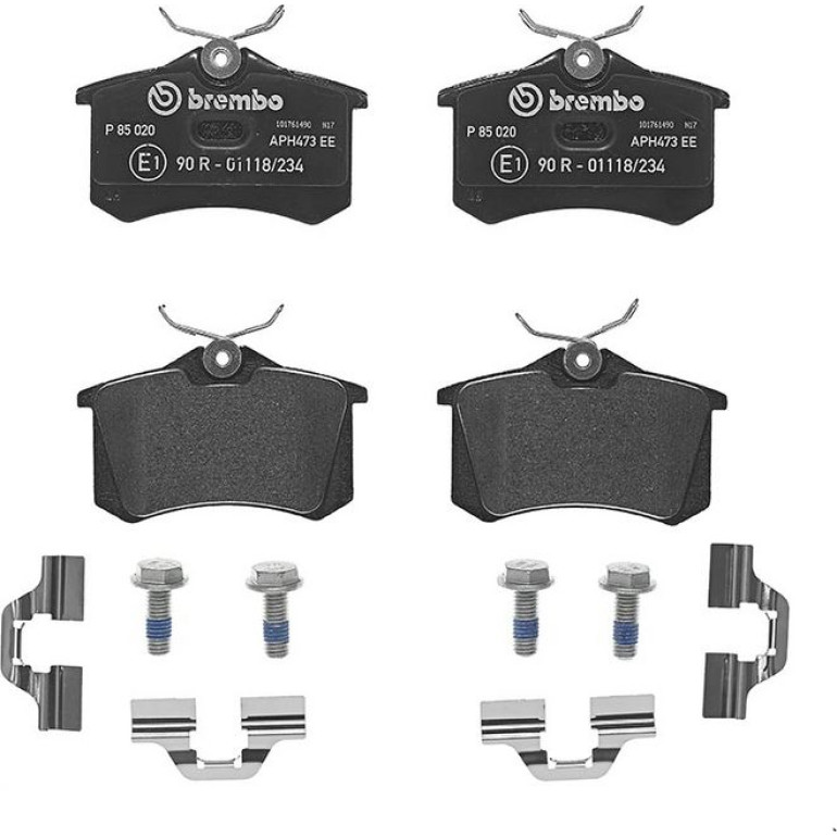 BREMBO Bremsklötze Xtra P 85 020X BREMBO Bremsklötze Xtra P 85 020X