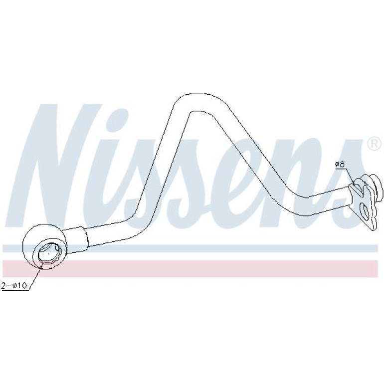 Nissens Ölleitung 935068 Nissens Ölleitung 935068