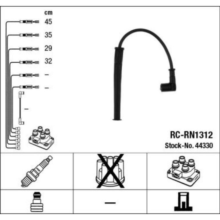 Zündleitungssatz RC-RN1312