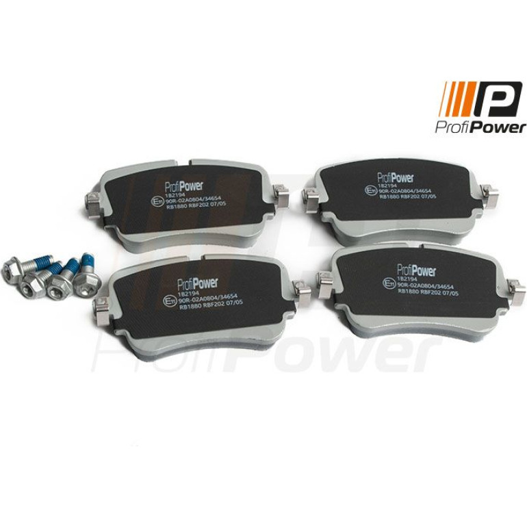 PROFIPOWER Bremsbelagsatz, Scheibenbremse 1B2194 PROFIPOWER Bremsbelagsatz, Scheibenbremse 1B2194