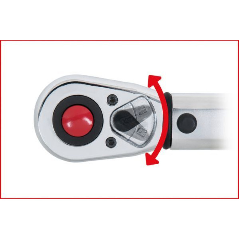 KS TOOLS Drehmomentschlüssel mit Ratsche 1/2 ERGOTORQUE®precision, 20-200 Nm 516.6542 KS TOOLS Drehmomentschlüssel mit Ratsche 1/2 ERGOTORQUE®precision, 20-200 Nm 516.6542
