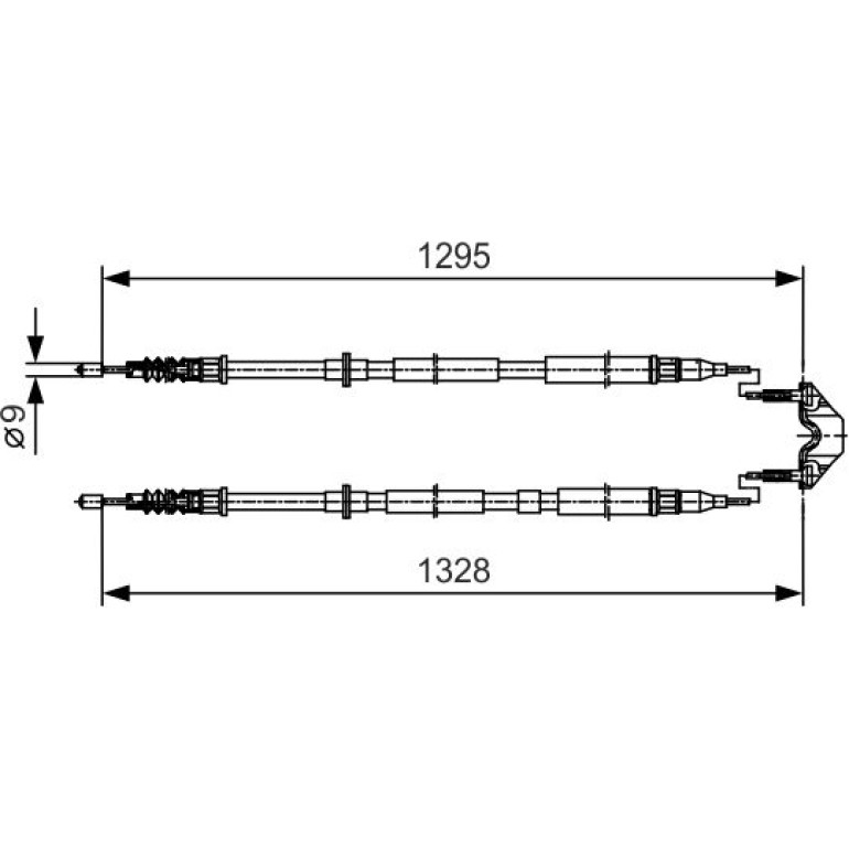 Handbremsseil 1987477908 Handbremsseil 1987477908