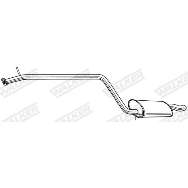 66 / Auspufftopf Hinten 24068