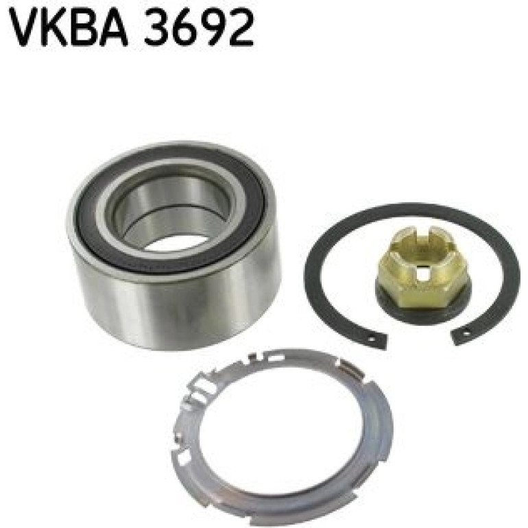 Radlagersatz VA m.ABS Sensorring VKBA 3692 Radlagersatz VA m.ABS Sensorring VKBA 3692