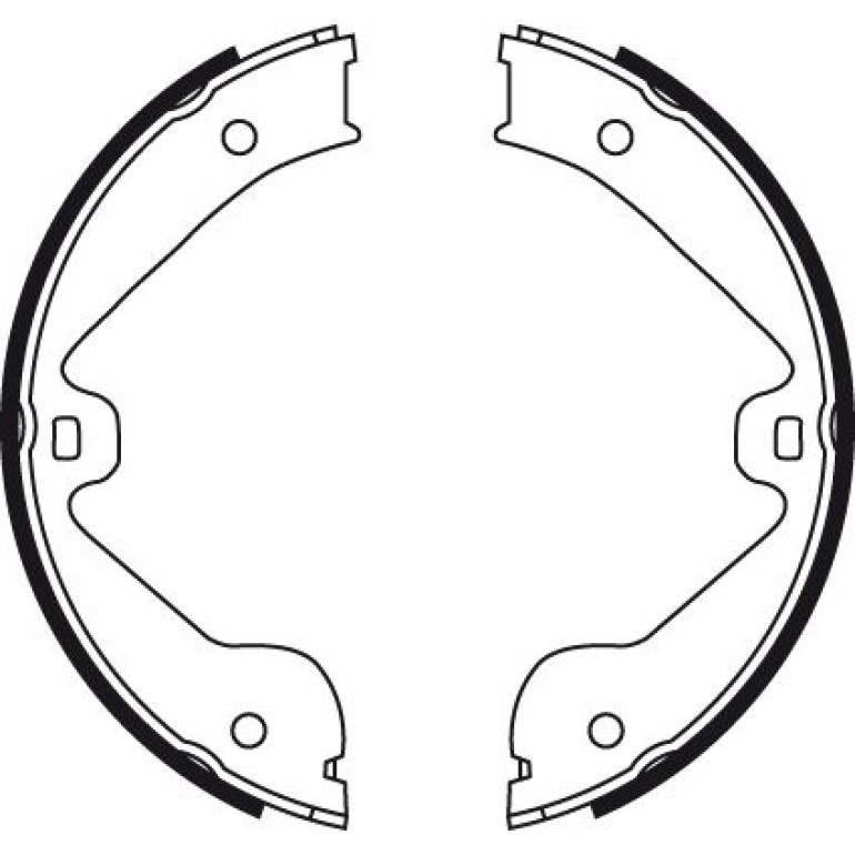 12 462 000 Bremsbacken GS8718 12 462 000 Bremsbacken GS8718