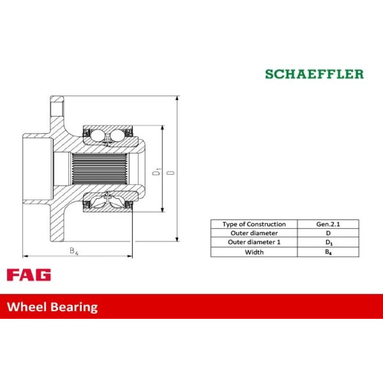 Radlagersatz 713 6506 80 Radlagersatz 713 6506 80