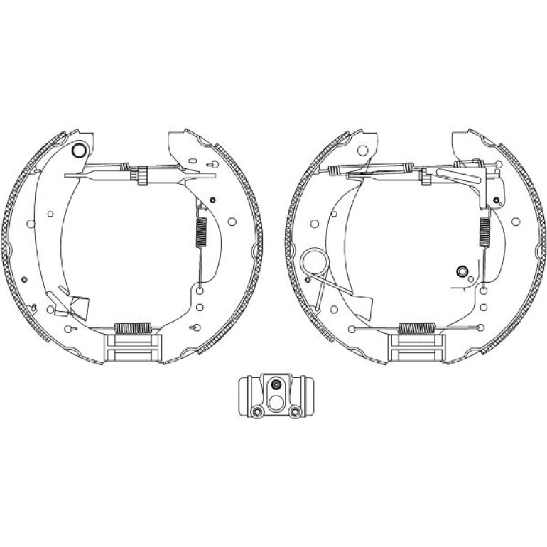SATZ BREMSBACKEN FIAT DUCATO 10,14 3/94 84047901 SATZ BREMSBACKEN FIAT DUCATO 10,14 3/94 84047901
