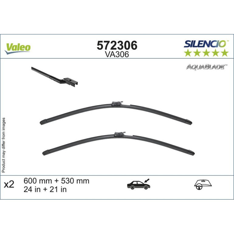 VALEO AquaBlade Set beheizt 572306 VALEO AquaBlade Set beheizt 572306