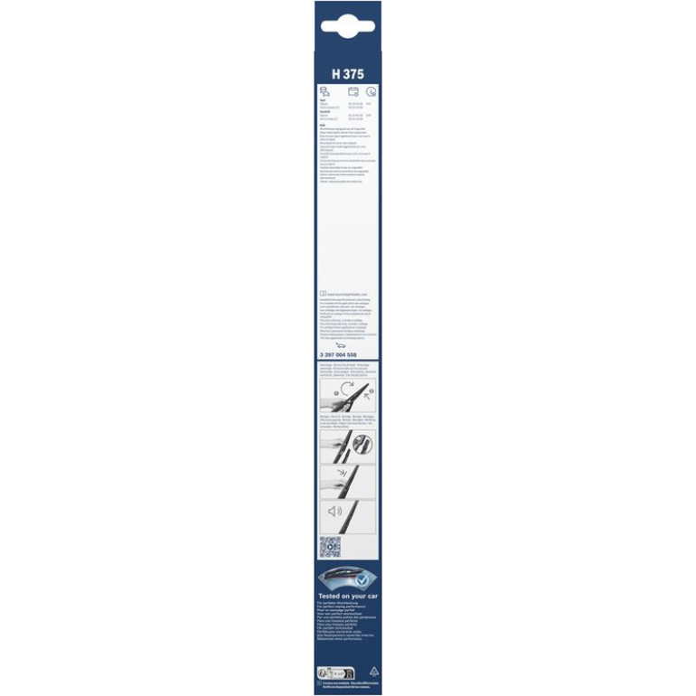 Bosch Wischerblatt H375 3397004558 Bosch Wischerblatt H375 3397004558
