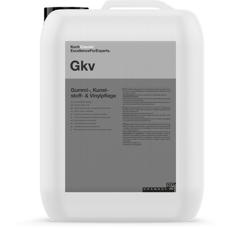Koch Chemie Gummi-, Kunststoff- & Vinylpflege 10l 191010 Koch Chemie Gummi-, Kunststoff- & Vinylpflege 10l 191010