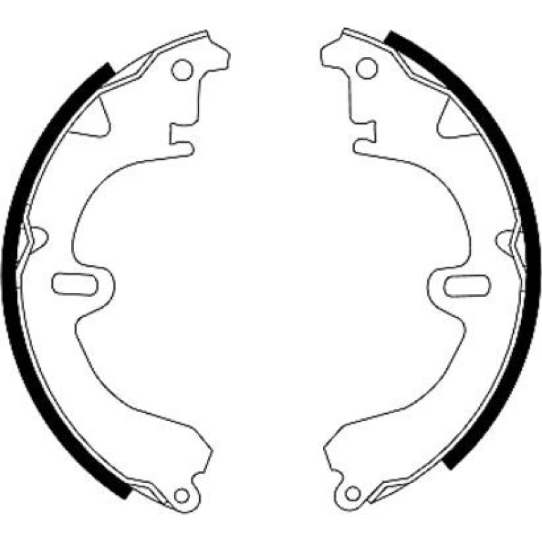 Bremsbacken Toyota T. Carina/Camry 91032500 Bremsbacken Toyota T. Carina/Camry 91032500