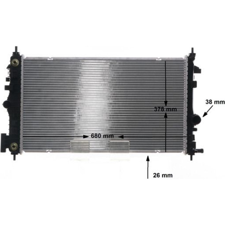 MAHLE Kühler, Motorkühlung CR 1103 000S MAHLE Kühler, Motorkühlung CR 1103 000S