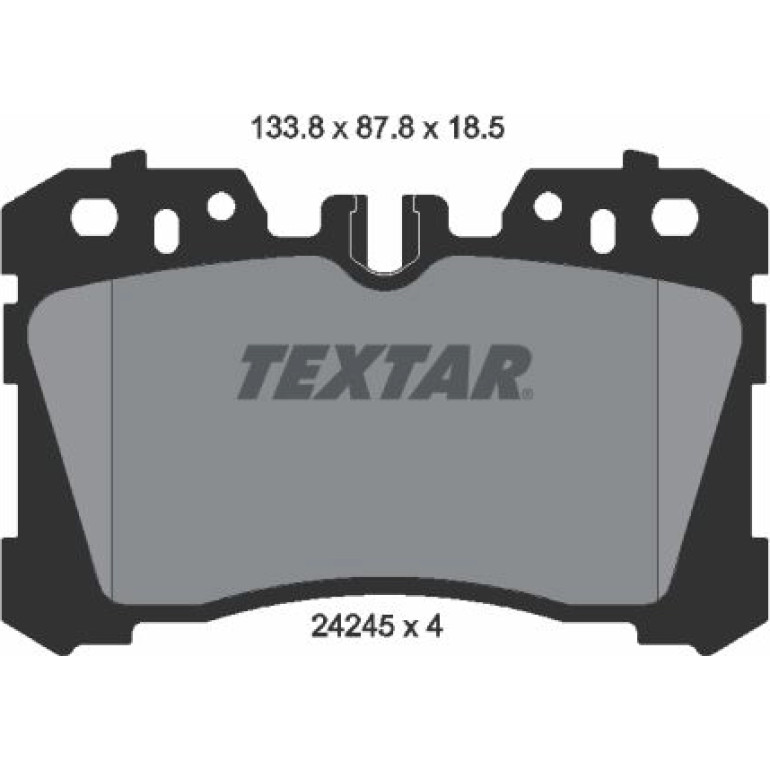 Bremsbelagsatz Lexus P. Ls 06 2424501 Bremsbelagsatz Lexus P. Ls 06 2424501