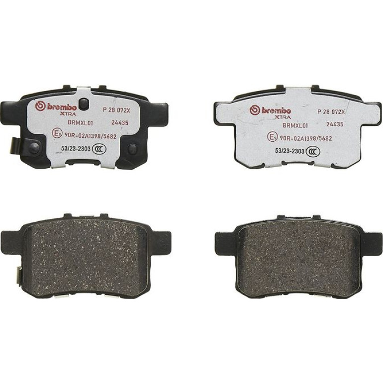 BREMBO Bremsklötze HA P 28 072X BREMBO Bremsklötze HA P 28 072X