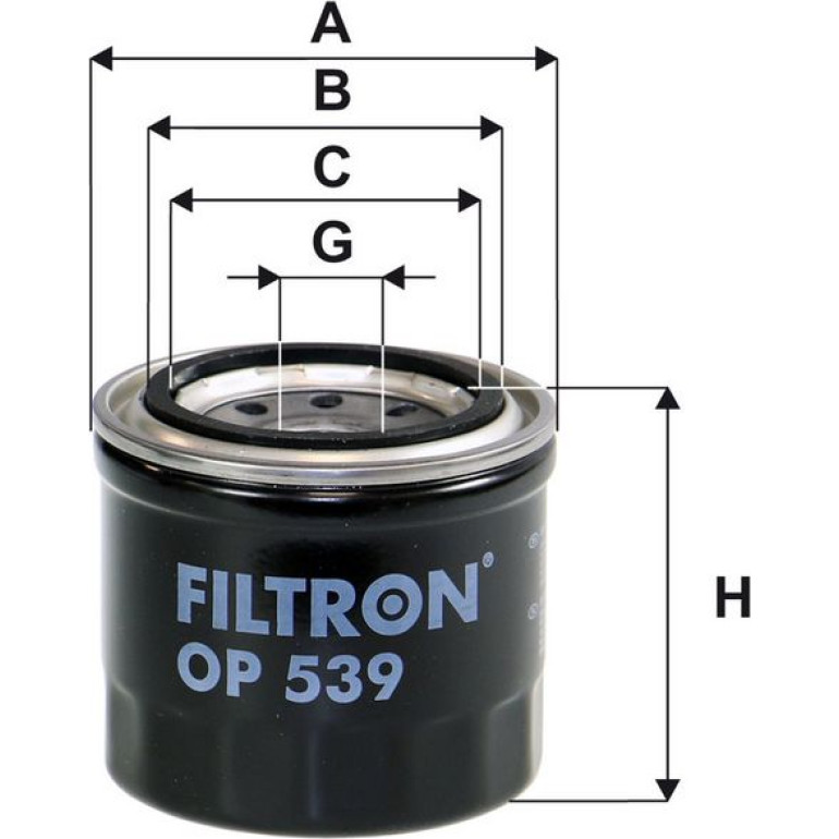 FILTRON Ölfilter OP 539 FILTRON Ölfilter OP 539