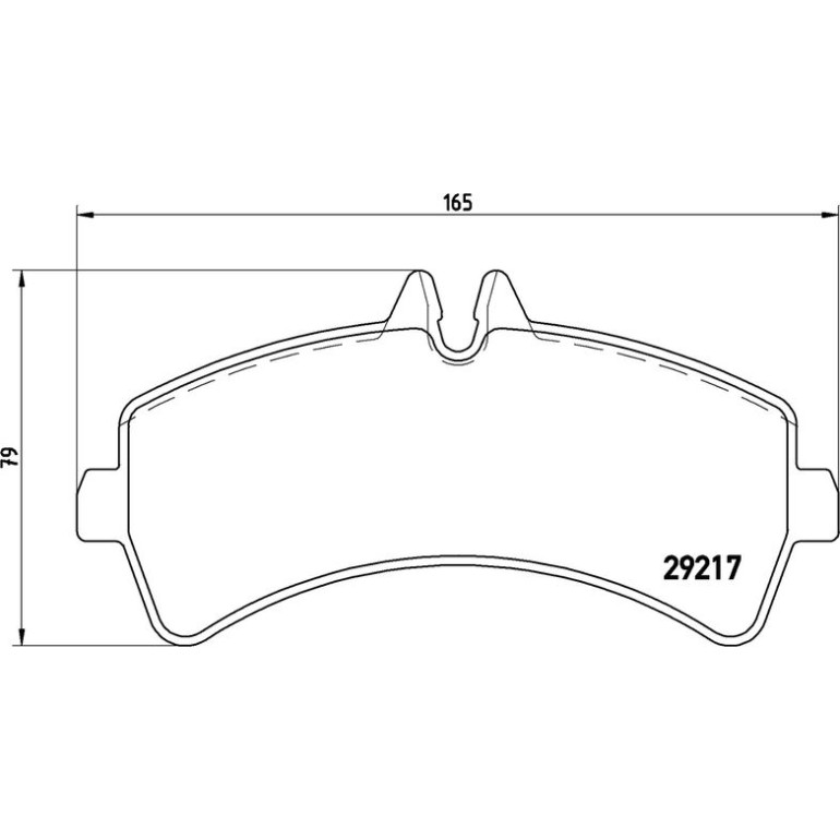 BREMBO Bremsklötze HA P 50 060 BREMBO Bremsklötze HA P 50 060