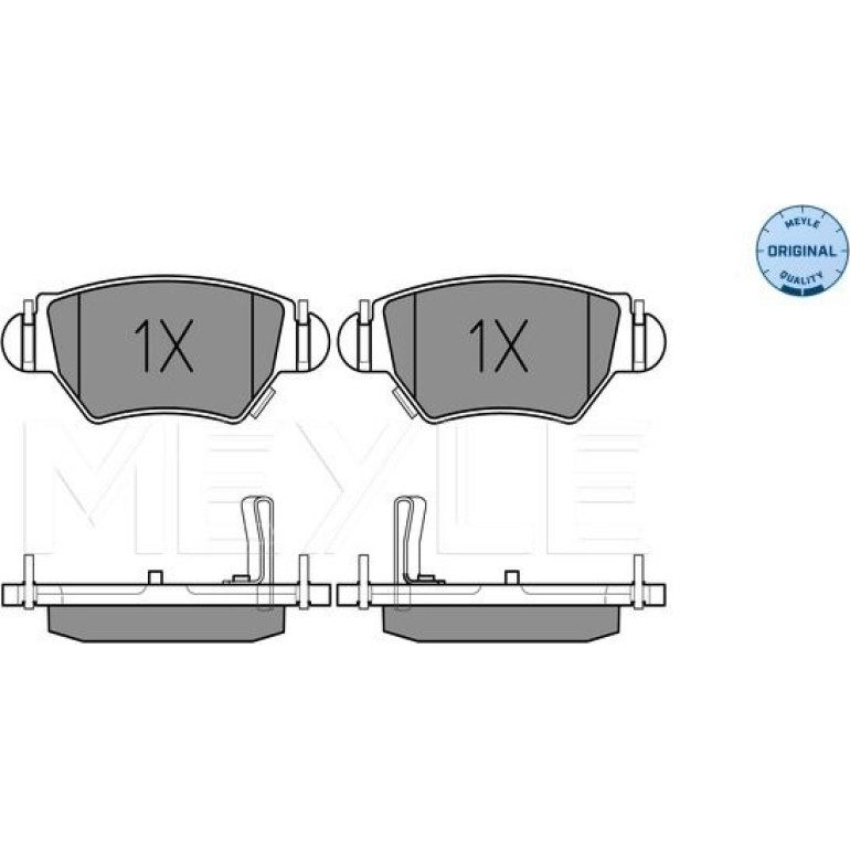 Bremsbelagsatz Opel T. Astra/Zafira 98- Mit Sensor 025 232 5817/W Bremsbelagsatz Opel T. Astra/Zafira 98- Mit Sensor 025 232 5817/W