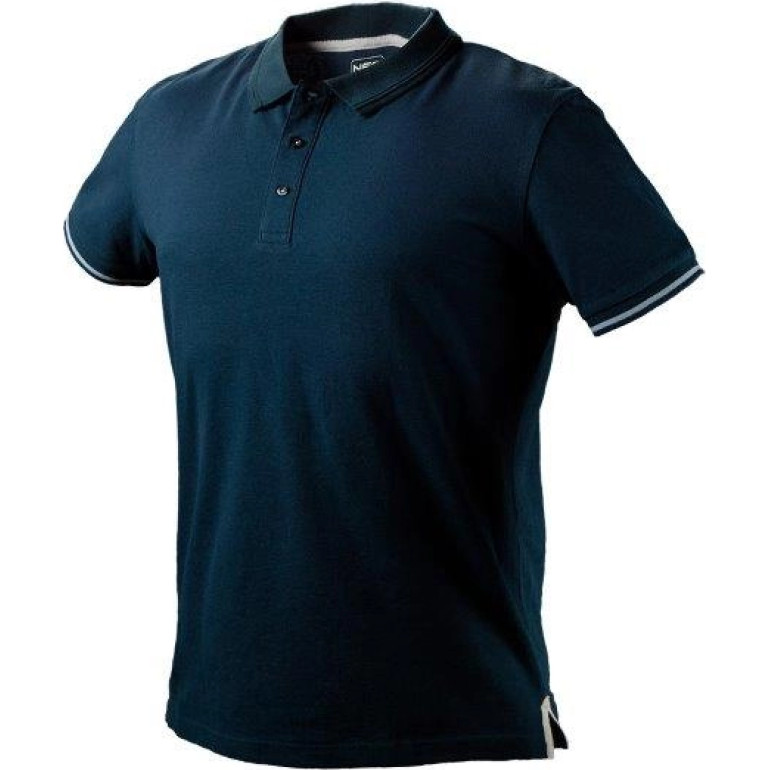Denim-Poloshirt, Größe M 81-606-M Denim-Poloshirt, Größe M 81-606-M
