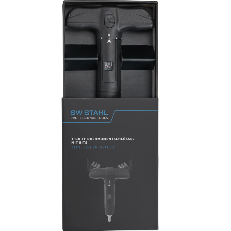 SW-Stahl T-Griff Drehmomentschlüssel 2-8 Nm 03913L SW-Stahl T-Griff Drehmomentschlüssel 2-8 Nm 03913L
