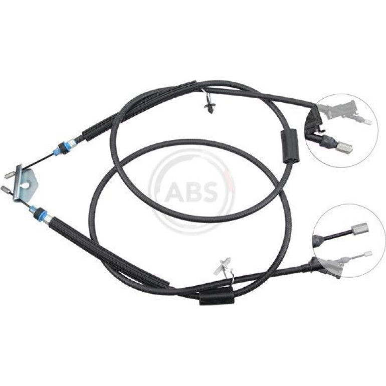 A.B.S. Handbremsseil Seilzug Festellbremse K13475 A.B.S. Handbremsseil Seilzug Festellbremse K13475