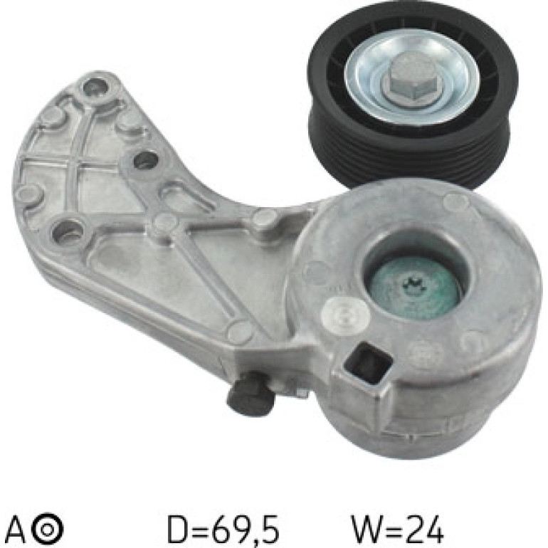 Multi-V-Spannrolle VKM 31318 Multi-V-Spannrolle VKM 31318