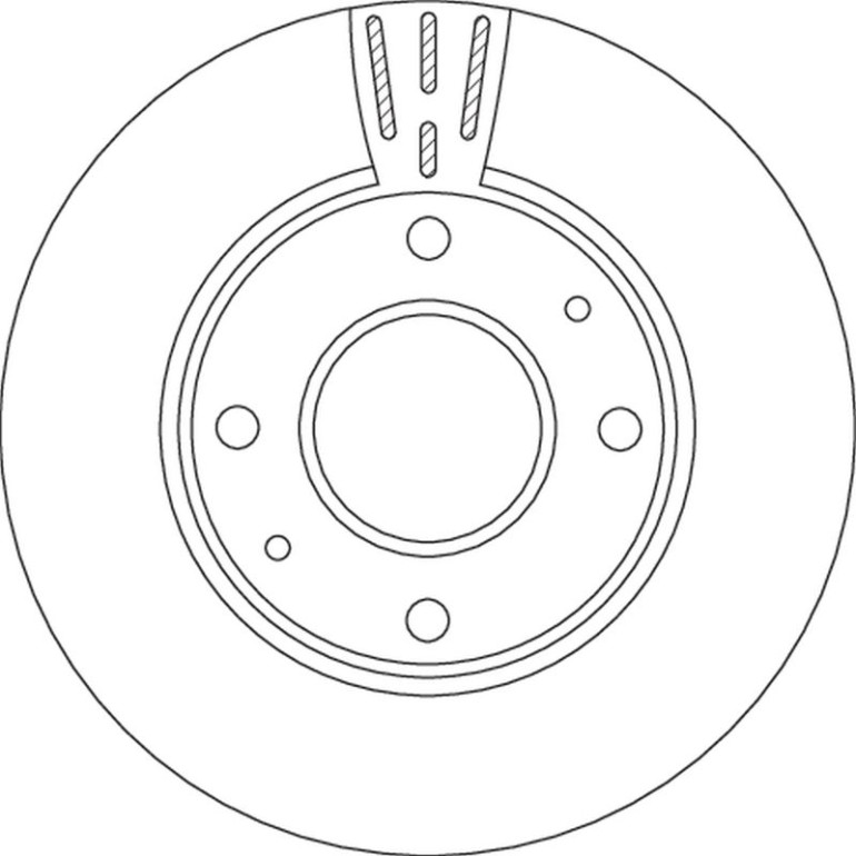 TRW Bremsscheibe DF4698 TRW Bremsscheibe DF4698