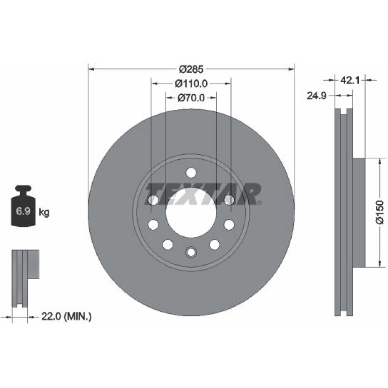 Bremsscheibe 92118705
