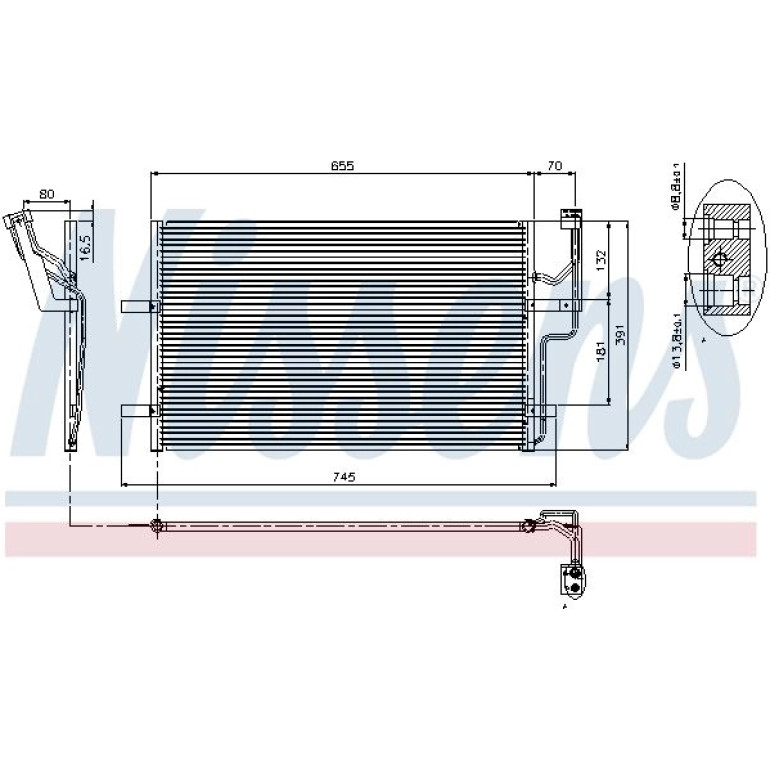 Kondensator PKW 94901 Kondensator PKW 94901