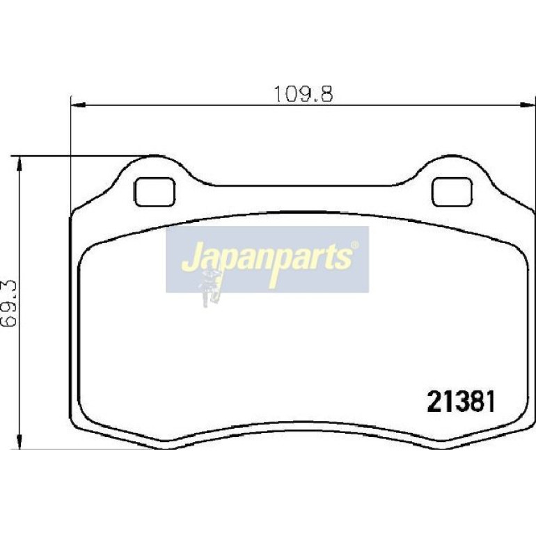 Japanparts Bremsbeläge PP-0311AF